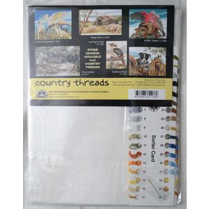 Country Threads Seagull's Take-Away Cross Stitch Kit 34 x 44cm 14ct Aida #FJ-1089