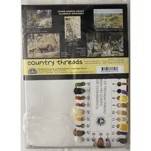 Country Threads THE KISS Cross Stitch Kit 28.5 x 45cm 14ct Aida, FJ-4018