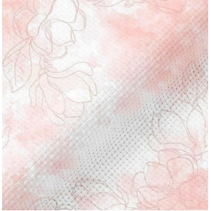 DMC 14 Count (5.5pts/cm) MAGNOLIA PINK Aida Cloth 15" x 18" (38.1cm x 45.7cm)