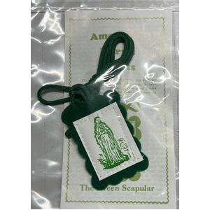 Green Scapular and Leaflet