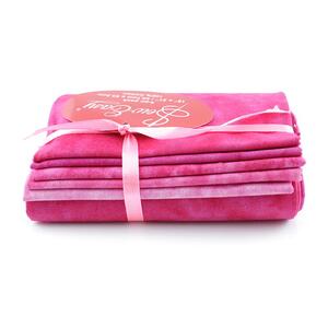 Pinks Fat Quarter Pack Tone on Tone By Sew Easy, 5 Fat Quarters Per Pack