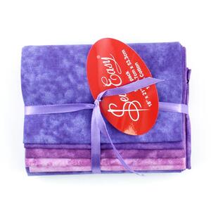 Purples Fat Quarter Pack Tone on Tone By Sew Easy, 5 Fat Quarters Per Pack