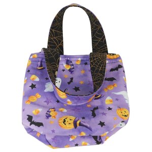 Reversible Treat Bag KIT - Sweet & Scary, Pattern, Fabric, Batting