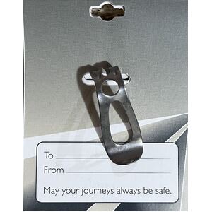 Mum Pewter Visor Clip, 53mm x 50mm KVC141M