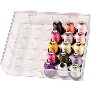 Hemline Tall Box Thread Organiser, Holds 30 Mini Cones (M3100)