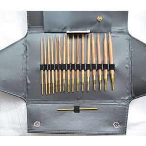 Addi Click Set - Olivewood Circular Knitting Needles