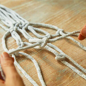 The Exhale Plant Hanger Macrame Kit, DMC Mindful Making MC100K