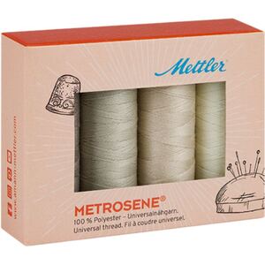 Metrosene BEIGE Thread Pack 4 x 150m Spools