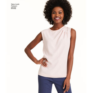 New Look Pattern 6532 Misses' Pants, Top and Jacket