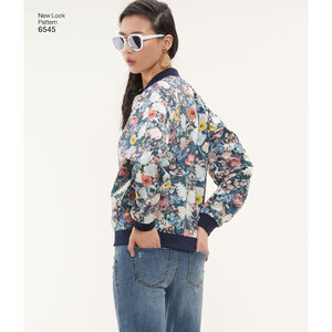 New Look Pattern 6545 Misses' Flight Jacket