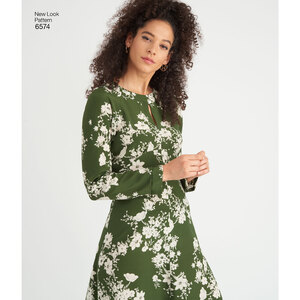 New Look Sewing Pattern 6574 Misses' Dresses