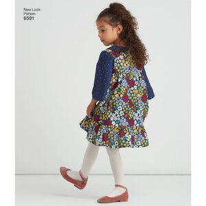 New Look Sewing Pattern 6591 Children's Dress