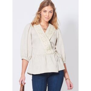 New Look Sewing Pattern N6720 Misses' Tops Sizes 6-18
