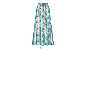 New Look Sewing Pattern N6729 Misses' Dress, Top and Skirt