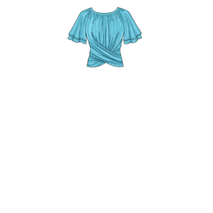 New Look Sewing Pattern N6733 Misses' Knit Tops