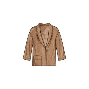 New Look Sewing Pattern N6780 Misses’ Jacket, Shorts and Trousers