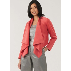 Misses’ Draped Front Vest, Jacket & Trousers Sizes 10-22, New Look Sewing Pattern 6817