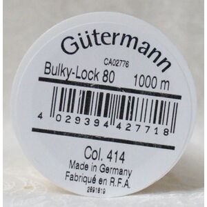 Gutermann Bulky-Lock No.80 #414 BLOND CREAM, 1000m Overlocking Thread