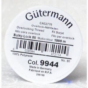 Gutermann Bulky-Lock No.80, #9944 VARIGATED BLUE 1000m Overlocking Thread