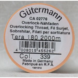 Gutermann Tera 180, 2000m Overlocking / Sewing Thread Col 339 NAVY BLUE