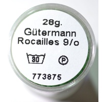 GUTERMANN CREATIV SEED BEADS, Size 9/0, 28 gram TUB, RED-4595, HIGHEST QUALITY