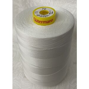 Gutermann MARA 70, 7000m, #800 WHITE, Micro Core Technology Thread