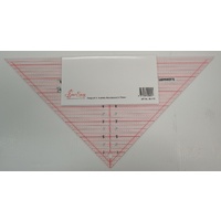 Sew Easy 90 Degree Patchwork Triangle 7 1/2 x 15", Durable Acrylic Lasercut Triangle