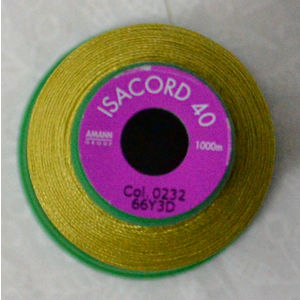 ISACORD 40 #0232 SEAWEED 1000m Machine Embroidery Sewing Thread