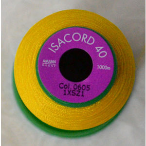 ISACORD 40 #0605 DAISY 1000m Machine Embroidery Sewing Thread