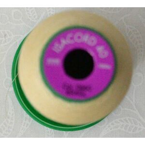 ISACORD 40 #0660 VANILLA 1000m Machine Embroidery Sewing Thread