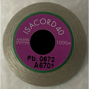 ISACORD 40 #0672 BAQUETTE 1000m Machine Embroidery Sewing Thread