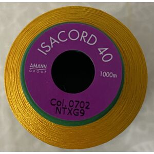 ISACORD 40 #0702 PAPAYA 1000m Machine Embroidery Sewing Thread
