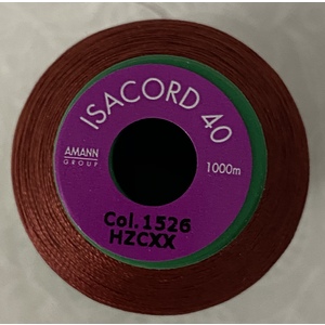 ISACORD 40 #1526 APPLE BUTTER 1000m Machine Embroidery Sewing Thread