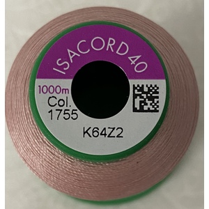 ISACORD 40 #1755 HYACINTH 1000m Machine Embroidery Sewing Thread