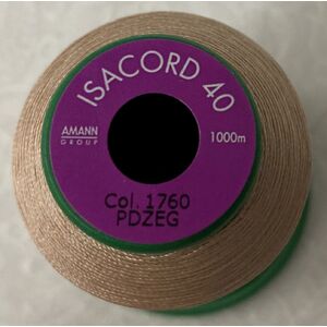 ISACORD 40 #1760 TWINE 1000m Machine Embroidery Sewing Thread
