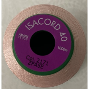 ISACORD 40 #2171 BLUSH 1000m Machine Embroidery Sewing Thread