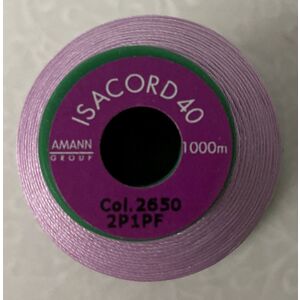 ISACORD 40 #2650 IMPATIENS 1000m Machine Embroidery Sewing Thread