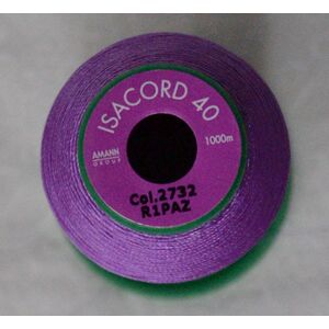 ISACORD 40 #2732 FROSTED ORCHID 1000m Machine Embroidery Sewing Thread
