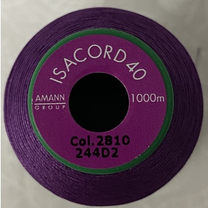ISACORD 40 #2810 ORCHID 1000m Machine Embroidery Sewing Thread