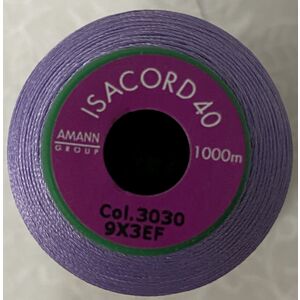 ISACORD 40 #3030 AMETHYST 1000m Machine Embroidery Sewing Thread