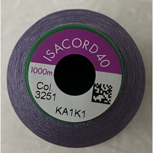 ISACORD 40 #3251 HAZE 1000m Machine Embroidery Sewing Thread
