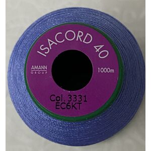 ISACORD 40 #3331 CADET BLUE 1000m Machine Embroidery Sewing Thread
