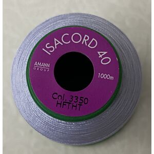 ISACORD 40 #3350 LAVENDER WHISPER 1000m Machine Embroidery Sewing Thread