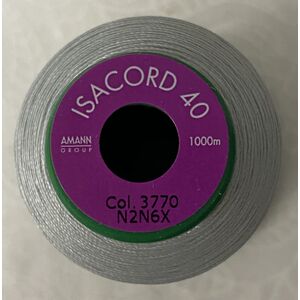 ISACORD 40 #3770 OYSTER 1000m Machine Embroidery Sewing Thread