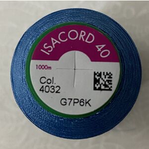 ISACORD 40 #4032 TEAL 1000m Machine Embroidery Sewing Thread