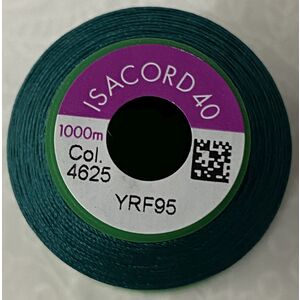 ISACORD 40 #4625 SEAGREEN 1000m Machine Embroidery Sewing Thread