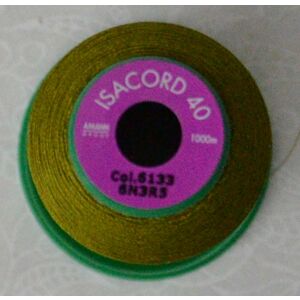 ISACORD 40 #6133 CAPER 1000m Machine Embroidery Sewing Thread