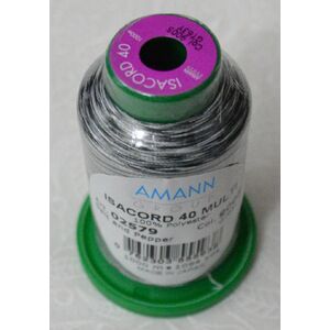 ISACORD 40 #9005 Variegated SALT & PEPPER 1000m Machine Embroidery Sewing Thread
