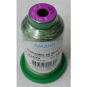 ISACORD 40 #9805 Variegated SHADES OF GRASS 1000m Machine Embroidery Sewing Thread