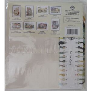 Olga Gostin HISTORICAL QUEENSLANDER Cross Stitch Kit 22 x 17cm 16ct Aida, OG007